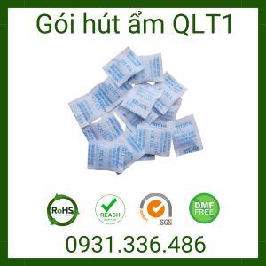 Gói Chống Ẩm 1g - Vải Không Dệt Màu Xanh - đỏ