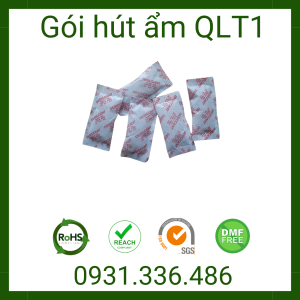 Gói Hút Ẩm 5g - Vỏ vải không dệt (vải lụa) màu đỏ