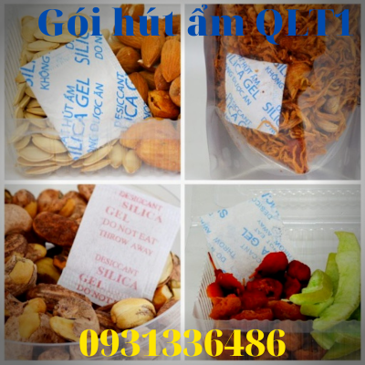Gói Hút Ẩm 15g - Vỏ OPP màu xanh