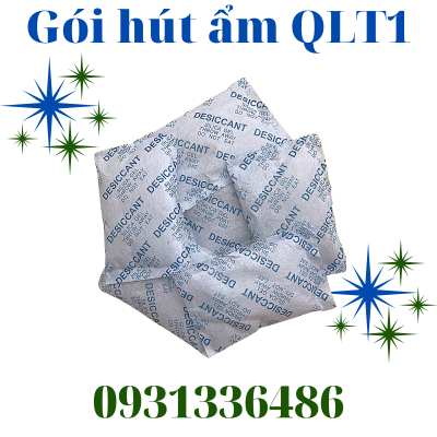 TÚI HÚT ẨM 20g - VẢI KHÔNG DỆT MÀU XANH 